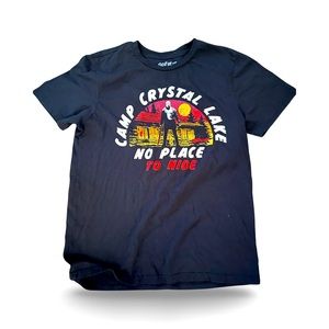 Friday the 13th: Camp Crystal Lake Logo T-Shirt: Jason Voorhees: Horror:Slasher